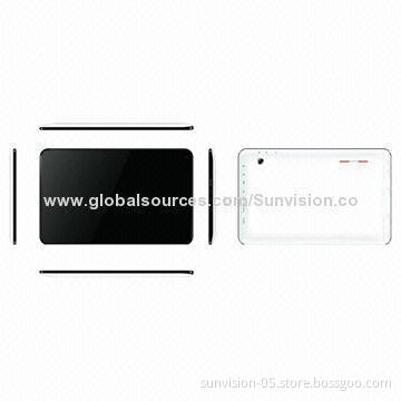 10.1-inch Dual-core Google's Android 4.2 Tablet PCs, 1GB RAM, 8/16GB, 1,024 x 600 Pixels